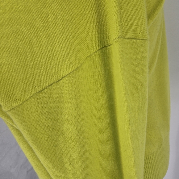 Sweaty Betty Cashmere Blend Jumper – Acid Yellow, Size XL NWT - Picture 3 of 11